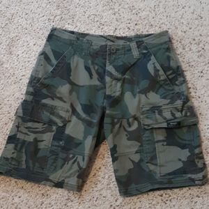 Camo Wrangler Shorts